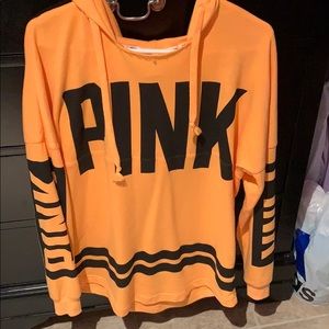Pink victoria secret hoodie